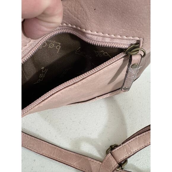 NWT!! B.O.C. Pink Shoulder/Crossbody Faux Leather Handbag Purse Western Cowgirl - Picture 9 of 14